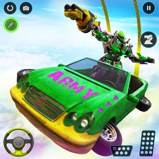 Us Army Futuristic Flying Car War icon