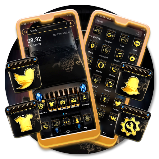 Black Jeep Launcher Theme icon