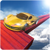 Impossible Stunts Racing Car Free: 3D Sky Tracks icon