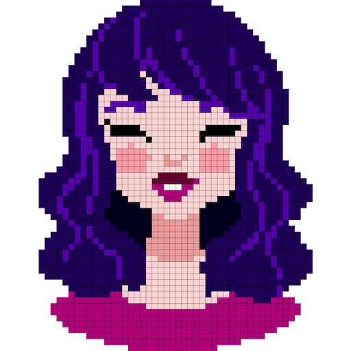 Girls Color by Number - Pixel Art,Sandbox Coloring icon