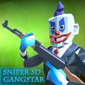 Gangster Sniper 3d : free shoot game icon