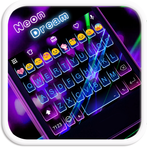 Neon Dream Emoji Keyboard icon
