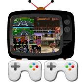 Old Video Games 80s Classic 90s Gaming Retro Gen icon