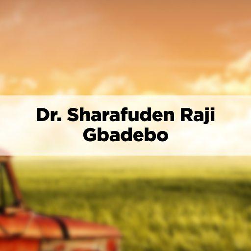 Dr Sharaafudeen Raji Gbadebo dawahBox icon