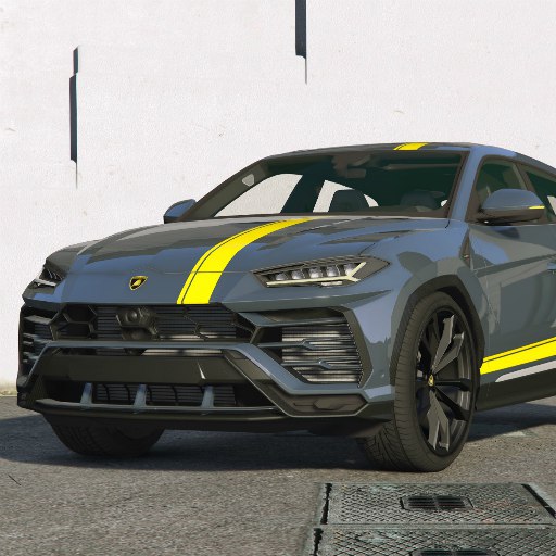 Racer Lamborghini Urus City Parking icon