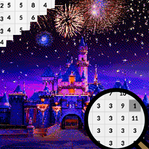 Castles Color By Number-Pixel Art icon