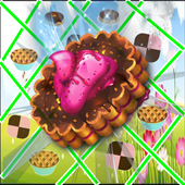 cookie cute in candy land icon