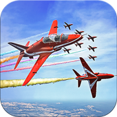 Jet Air Show Flying Flight Simulator icon