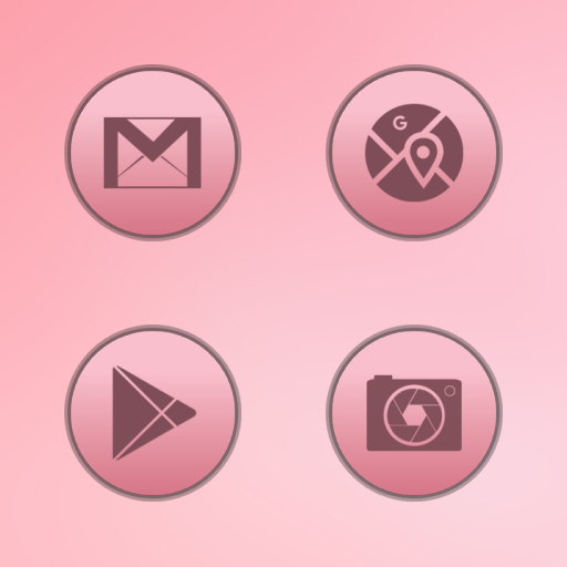 Bubble Gum Pink Icons icon