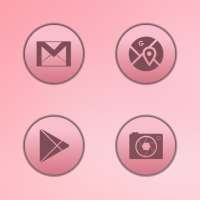 Bubble Gum Pink Icons