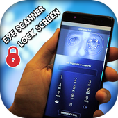 Eye Scanner Lock Screen Prank icon