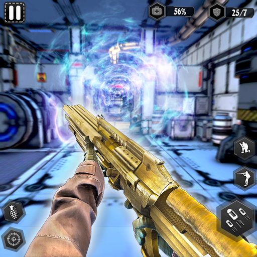 Real Commando Encounter Mission: Space Shooting 3D icon