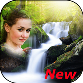 New Waterfall Photo Frames icon