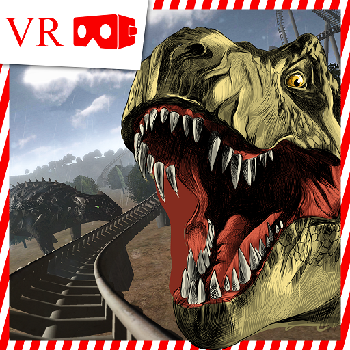 Jurassic Roller Coaster VR – Mega Ramps Sim World icon