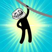 StickMan Rescue Game : Rope Puzzle icon