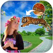 Cut paste Photo editor - Face Cut out &amp; Face Paste icon