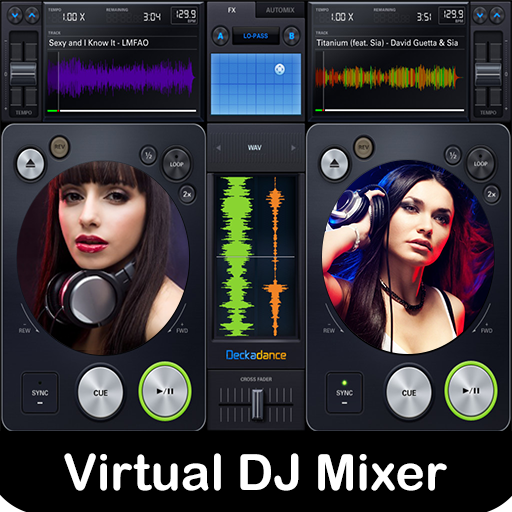 DJ Mixer 2021 : Bass Booster Music Player icon