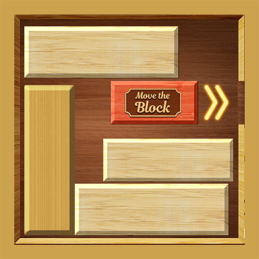 Move the Block: Unblock Red Wood icon