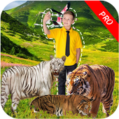 Selfie Wild Animals : Photo Editor 2018 icon
