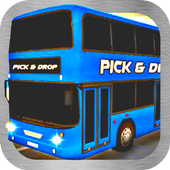 Crazy Bus Driving Simulator 3D أيقونة
