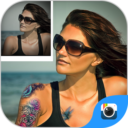 Z CAMERA FEMALE TATTOO STICKER icon