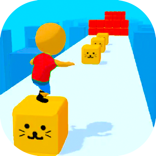 Cube Surfer Stacker 3D - Run Race Free 2020 icon