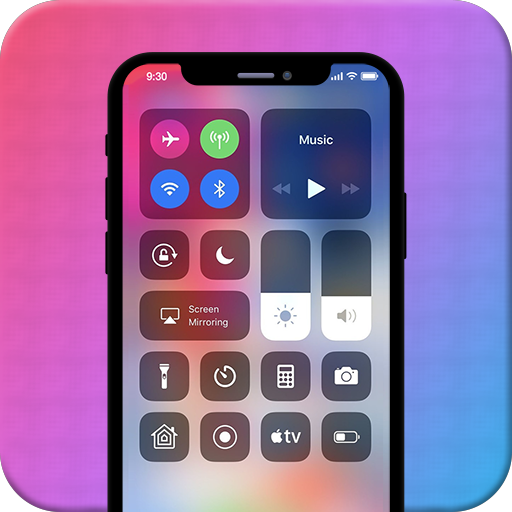 OS 12 X Launcher - Control Center &amp; Style Theme icon