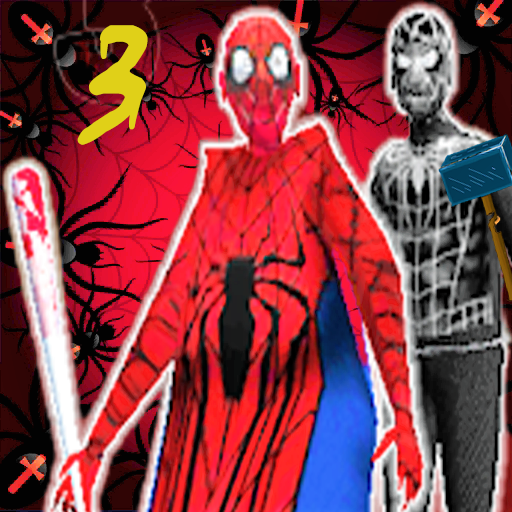 Spider Granny escape Scary house Horror Game Venom icon