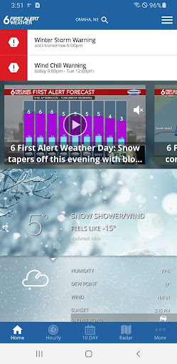 6 News First Alert Weather screenshot 1