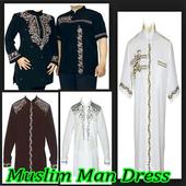 Muslim men's clothing icon
