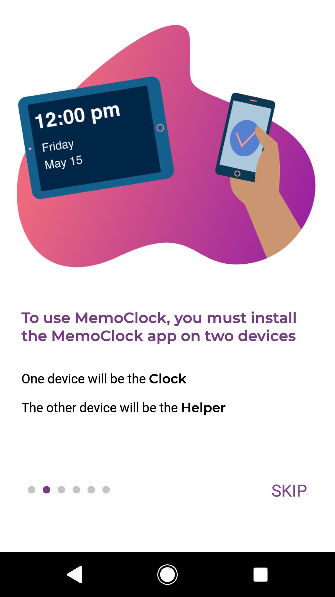 MemoClock -  PLEASE DOWNLOAD OUR NEW APP INSTEAD screenshot 1