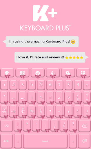 Pink Bow Keyboard screenshot 6