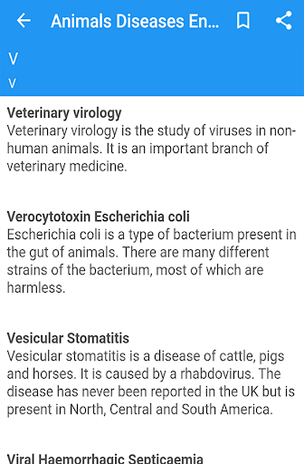 Animals Diseases Encyclopedia screenshot 4