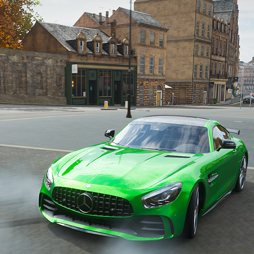 Car Sim GTR Mercedes : Stunts icon