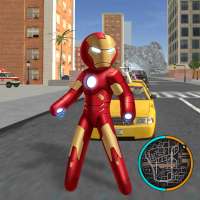 Iron Stickman Rope Hero Fighting Gangstar Crime