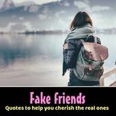 Fake friends quotes offline on 9Apps