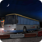 Coach Bus Night Parking 3D icon