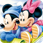 Mickey and Minnie Wallpaper أيقونة