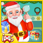 Santa Cleaning the House - Christmas Home Decorate icon