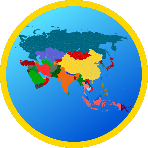 Asia Map icon
