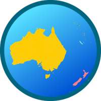 Australia and Oceania map Free