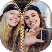 Photo Zipper Lock Screen icon