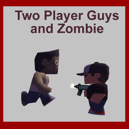 Two Player Guys and Zombie 3D icon
