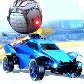 كرة القدم في لعبة Rocket Car