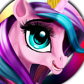 My Little Pony Game - Rainbow Pony Makeup icon