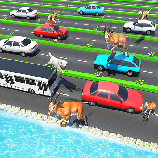 Animal Pets Traffic Highway Cross icon