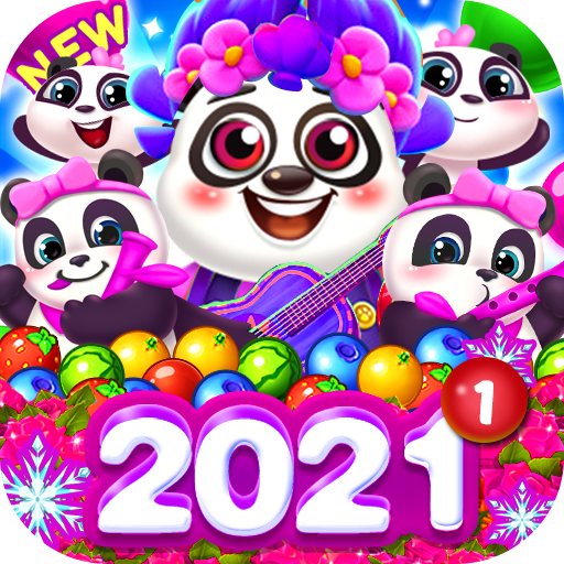 Bubble Shooter Cooking Panda icon
