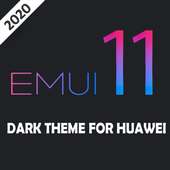 Dark Emui-11 Theme for Huawei on 9Apps