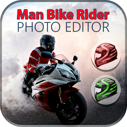 Man Bike Photo Editor icon