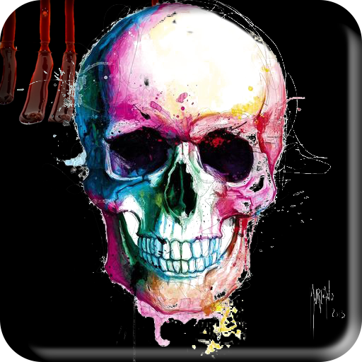Horror photo editor icon